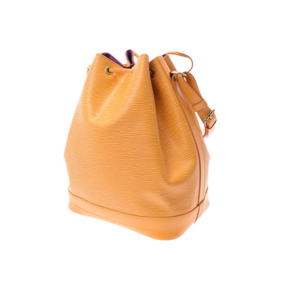 Louis Vuitton Noe Bag Yellow Shoulder Epi Leather